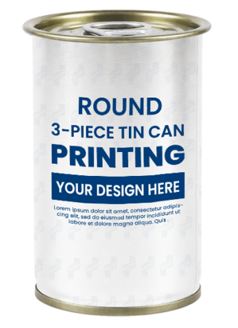 Lon Thiếc In Đựng Cá (Φ50/ 52 x 88)